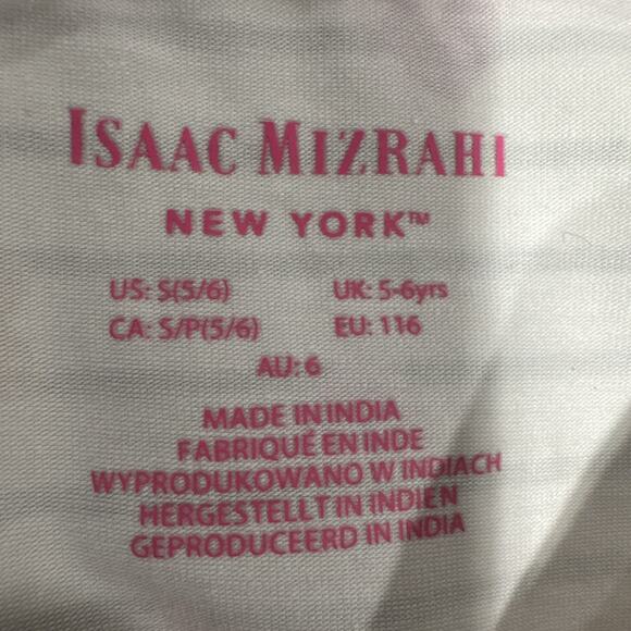 Girls Dresses Okie Dokie Chambray Denim Tiered & Isaac Mizrahi Tutu Heart Size 5 - Picture 4 of 11